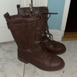 Brown boots